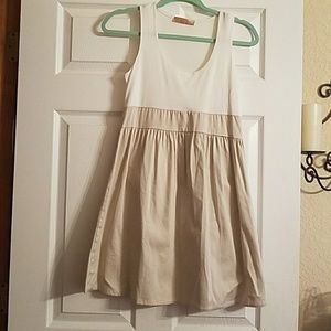 Cream summer dress